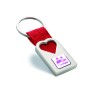 Llavero de metal con forma de corazón Bonheur