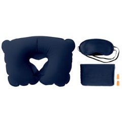 Set de viaje con almohada y antifaz Travelplus