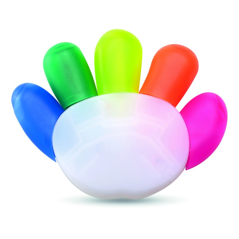 Set de 5 subrayadores Colore