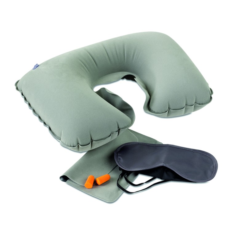 Set de viaje con almohada y antifaz Travelplus