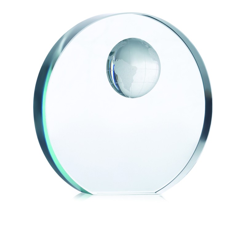 Trofeo de cristal con esfera Mondal