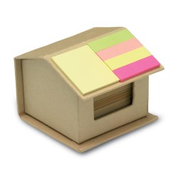 Notas adhesivas en caja de...