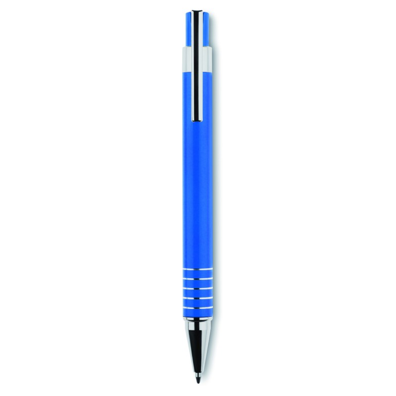 Set de bolígrafo y portaminas de aluminio Alucolor