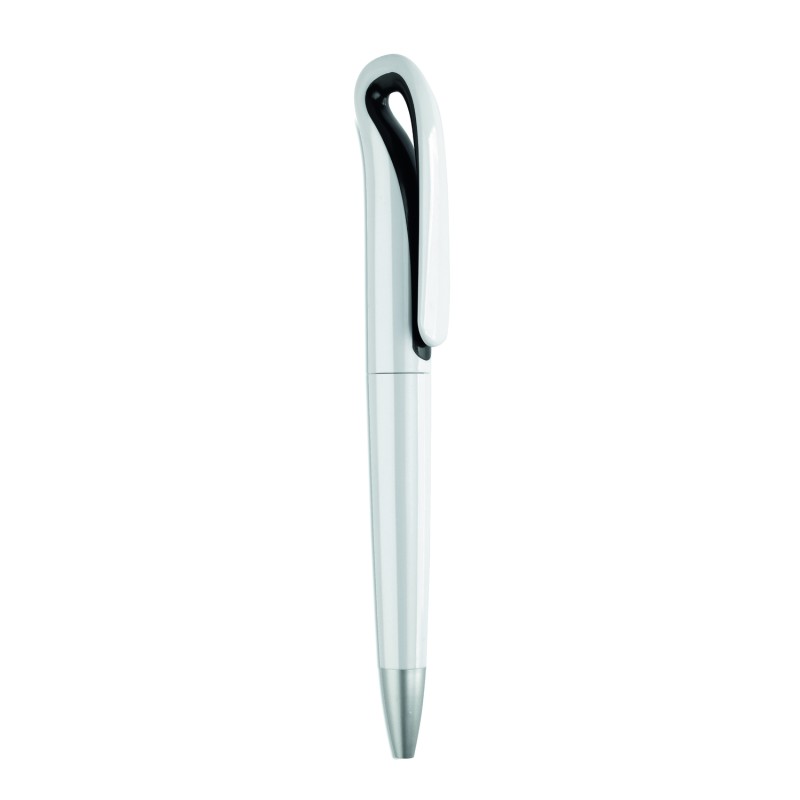 Bolígrafo giratorio de ABS Whiteswan