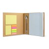 Set de papelería con libreta reciclada Quincy