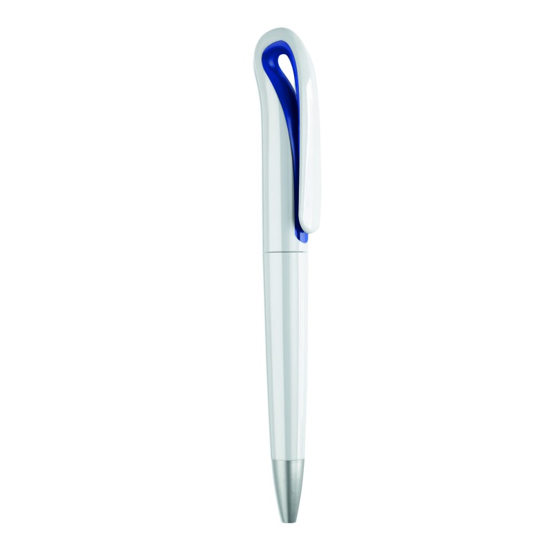 Bolígrafo giratorio de ABS Whiteswan