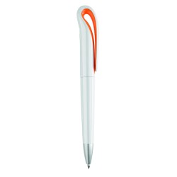 Bolígrafo giratorio de ABS Whiteswan
