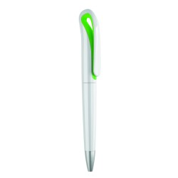 Bolígrafo giratorio de ABS Whiteswan