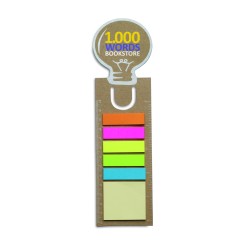 Marcapáginas con notas adhesivas Idea