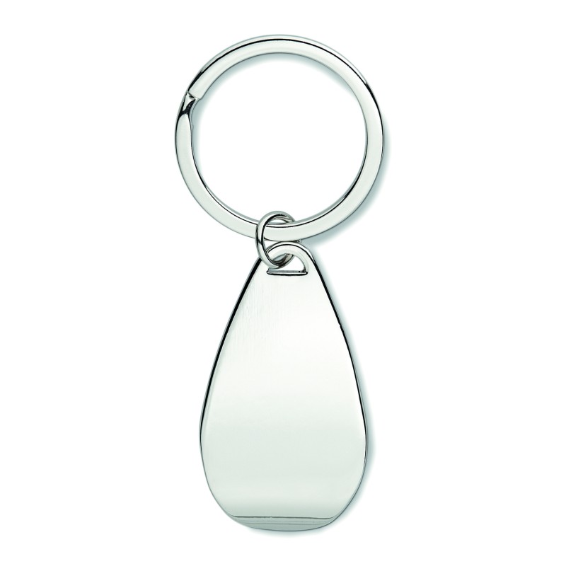 Llavero abrebotellas de metal Handy