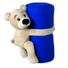 Manta polar infantil con osito Manta
