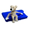Manta polar infantil con osito Manta