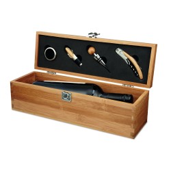 Set de vino en caja de...