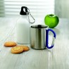 Taza de acero inoxidable con asa mosquetón Trumbo 220 ml