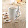 Taza para sublimación con cuchara Sublimkonik 300 ml