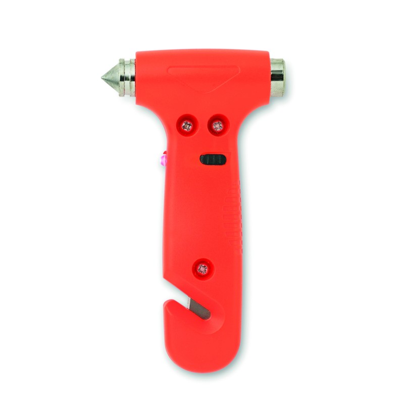 Martillo de emergencia con linterna Resq
