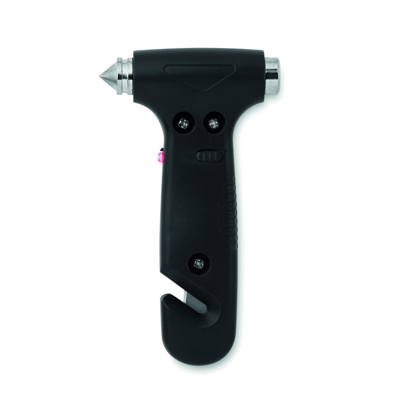 Martillo de emergencia con linterna Resq