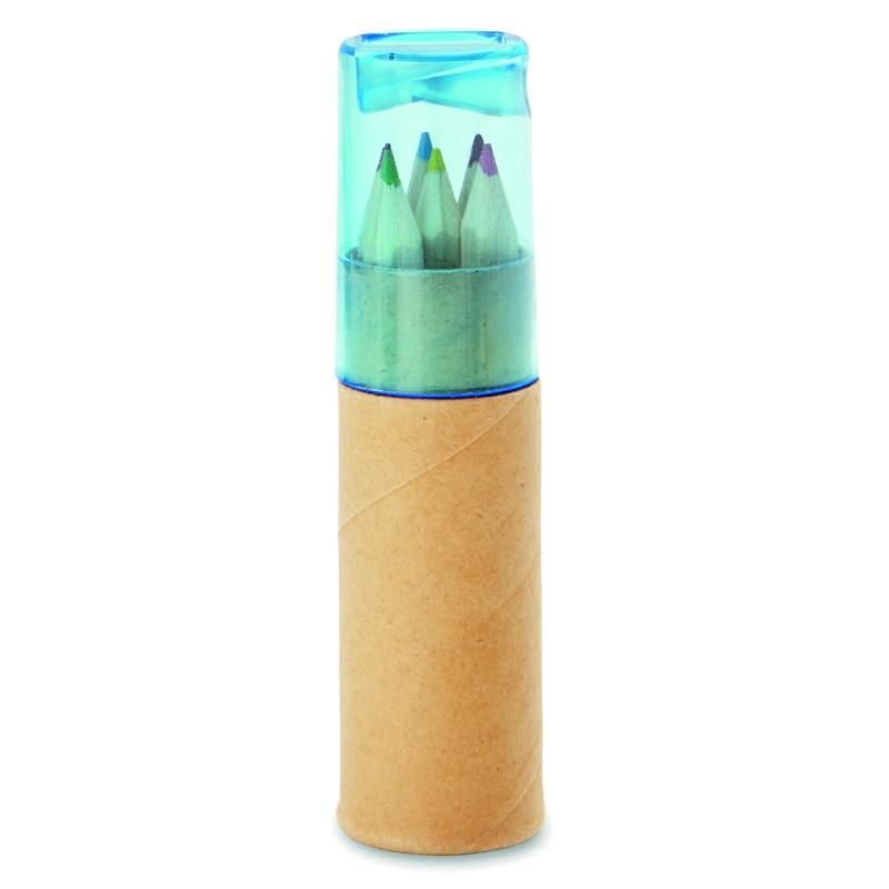 Set de 6 lápices de colores en tubo Petit Lambut