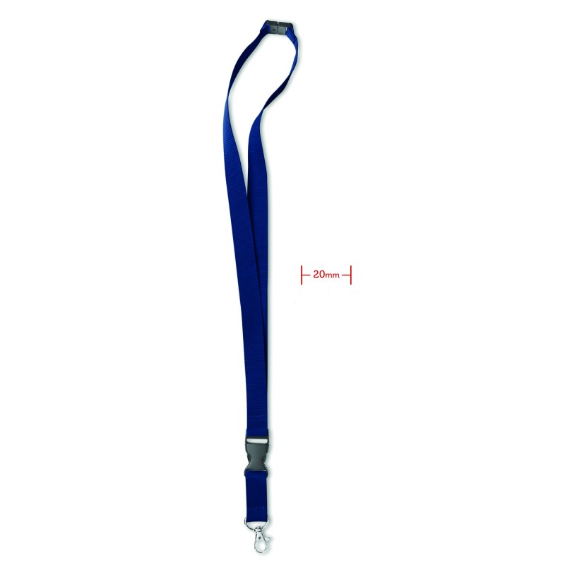 Lanyard con mosquetón Lany 20 mm