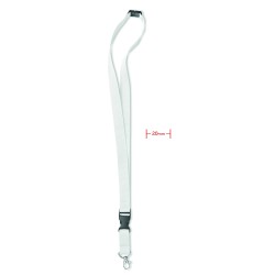 Lanyard con mosquetón Lany 20 mm