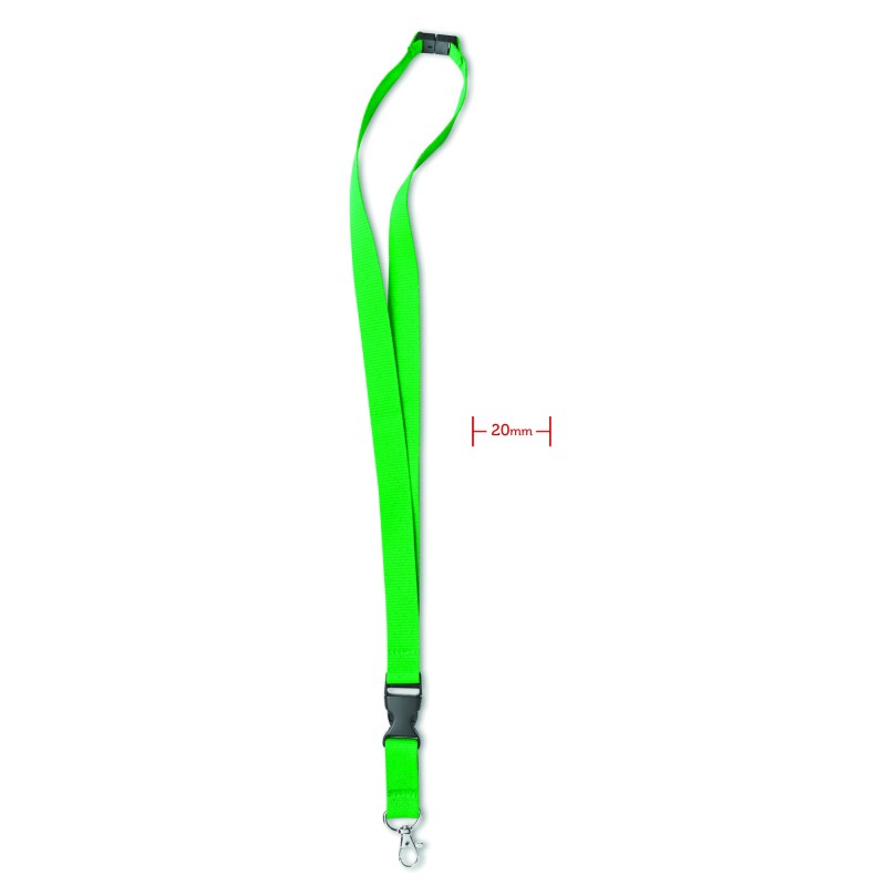 Lanyard con mosquetón Lany 20 mm