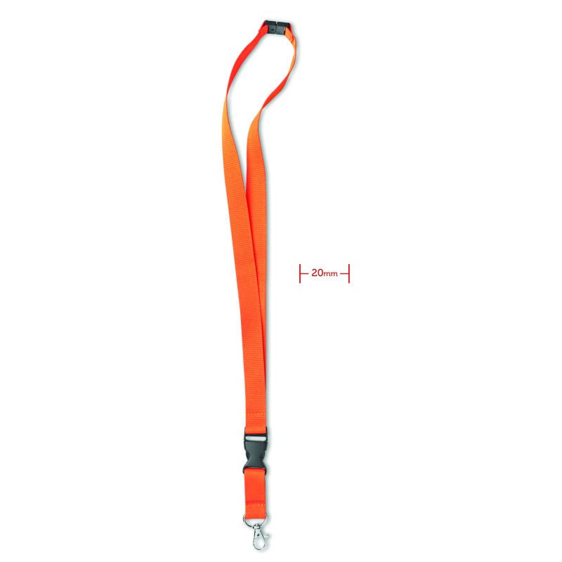 Lanyard con mosquetón Lany 20 mm