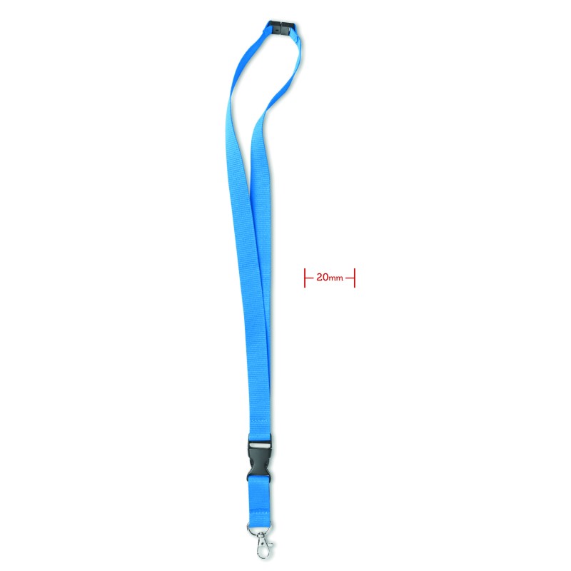 Lanyard con mosquetón Lany 20 mm