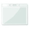 Identificador transparente Badgy 10x8 cm