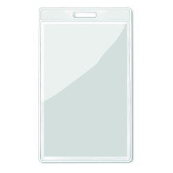 Identificador transparente Badgo 7,5x12,5 cm