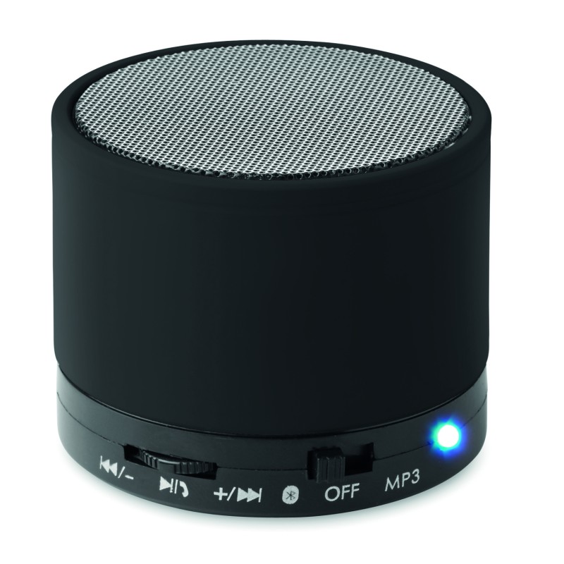 Altavoz inalámbrico con radio FM Round Bass