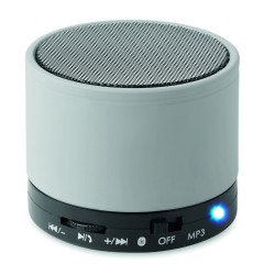 Altavoz inalámbrico con radio FM Round Bass