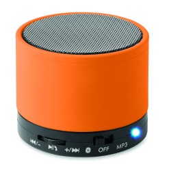 Altavoz inalámbrico con radio FM Round Bass