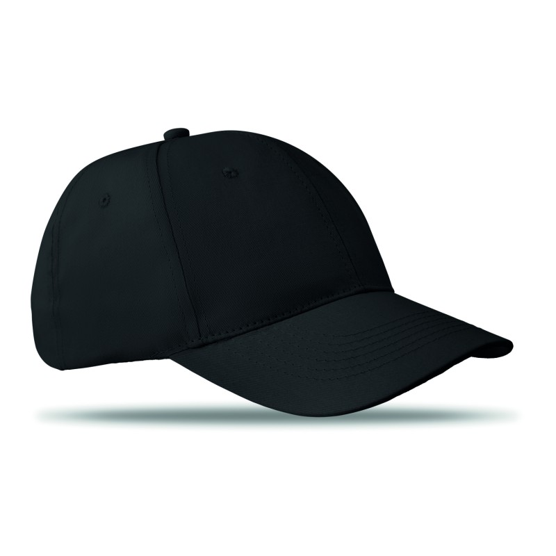 Gorra de béisbol de algodón de 6 paneles Basie Apollo