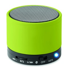 Altavoz inalámbrico con radio FM Round Bass