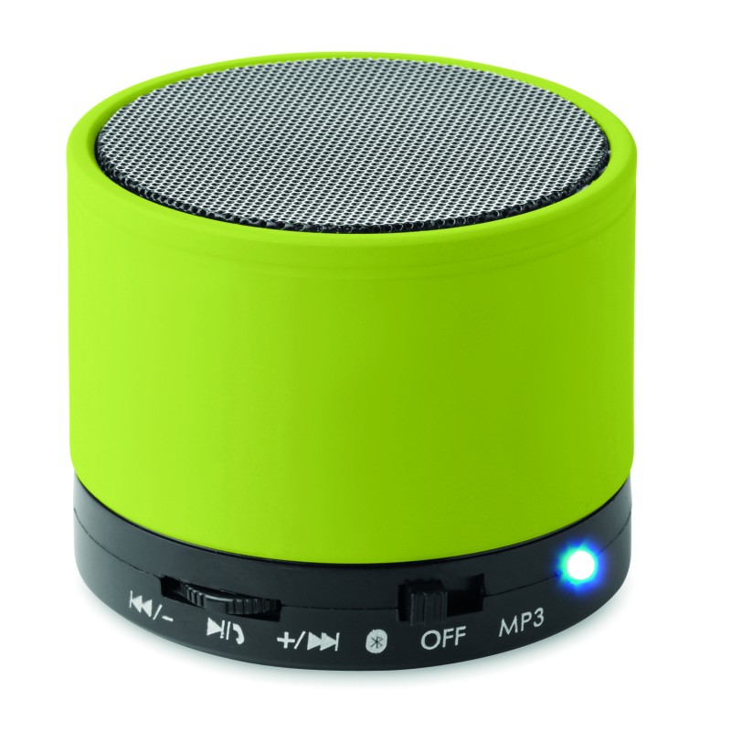 Altavoz inalámbrico con radio FM Round Bass