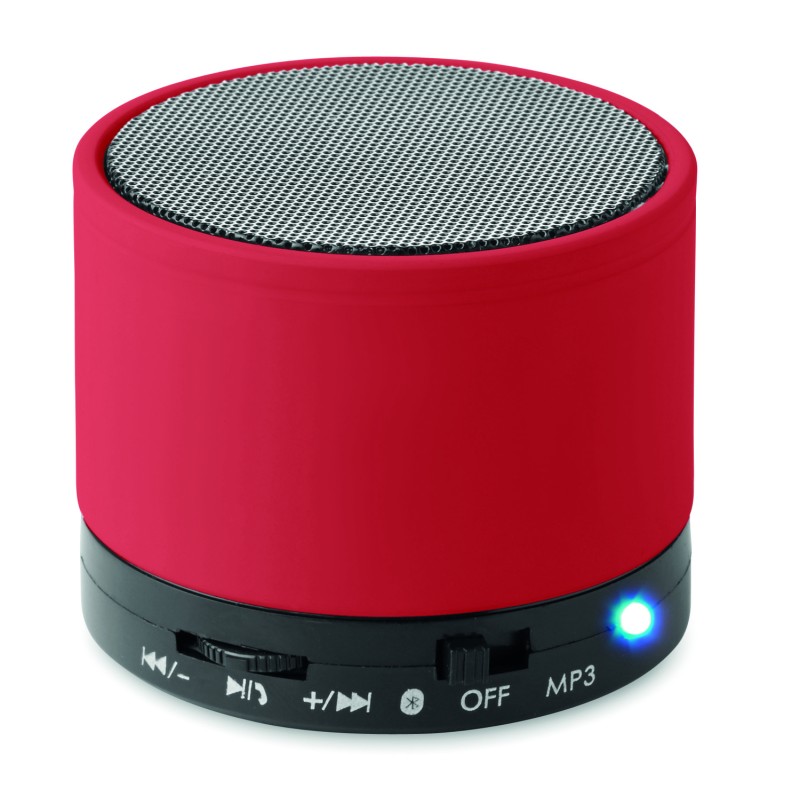 Altavoz inalámbrico con radio FM Round Bass