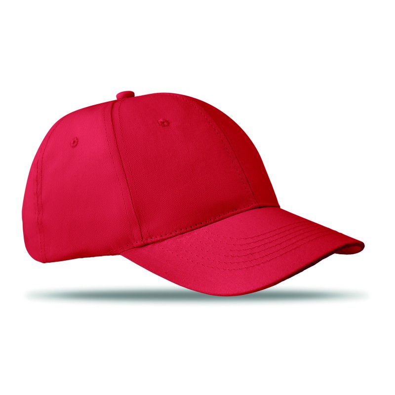 Gorra de béisbol de algodón de 6 paneles Basie Apollo