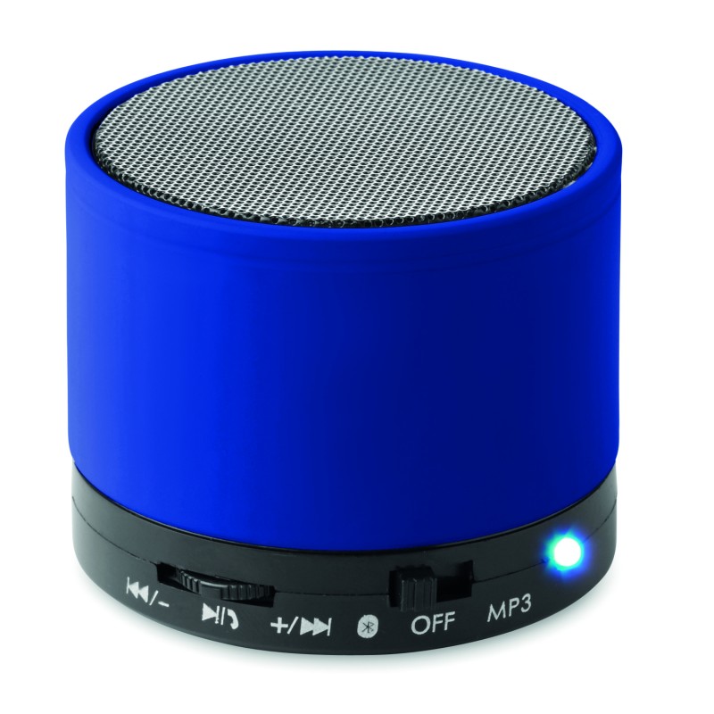 Altavoz inalámbrico con radio FM Round Bass
