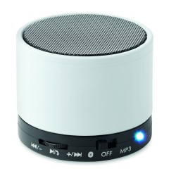 Altavoz inalámbrico con radio FM Round Bass