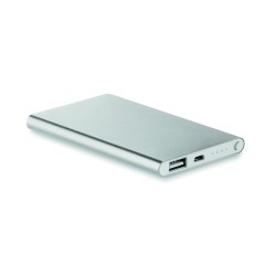 Powerbank de aluminio reciclado Powerflat 4000 mAh