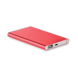 Powerbank de aluminio reciclado Powerflat 4000 mAh