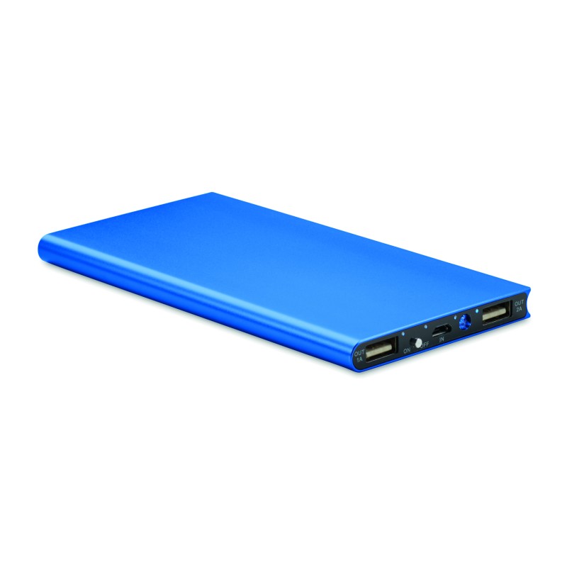 Powerbank de aluminio reciclado Powerflat8 8000 mAh