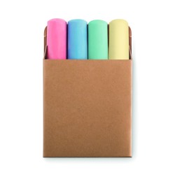 Set de 4 tizas de colores...