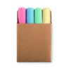 Set de 4 tizas de colores Street