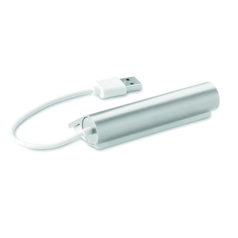 Hub USB de aluminio de 4 puertos Aluhub