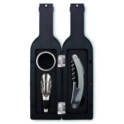 Set de vino con forma de botella Settie