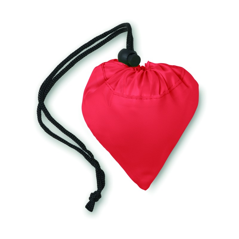 Bolsa plegable de poliéster 210D Fresa