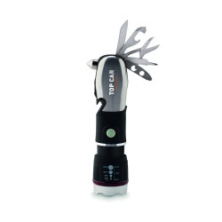 Linterna multiusos con martillo de emergencia Hamlight