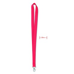 Lanyard con gancho de metal Simple Lany 20 mm