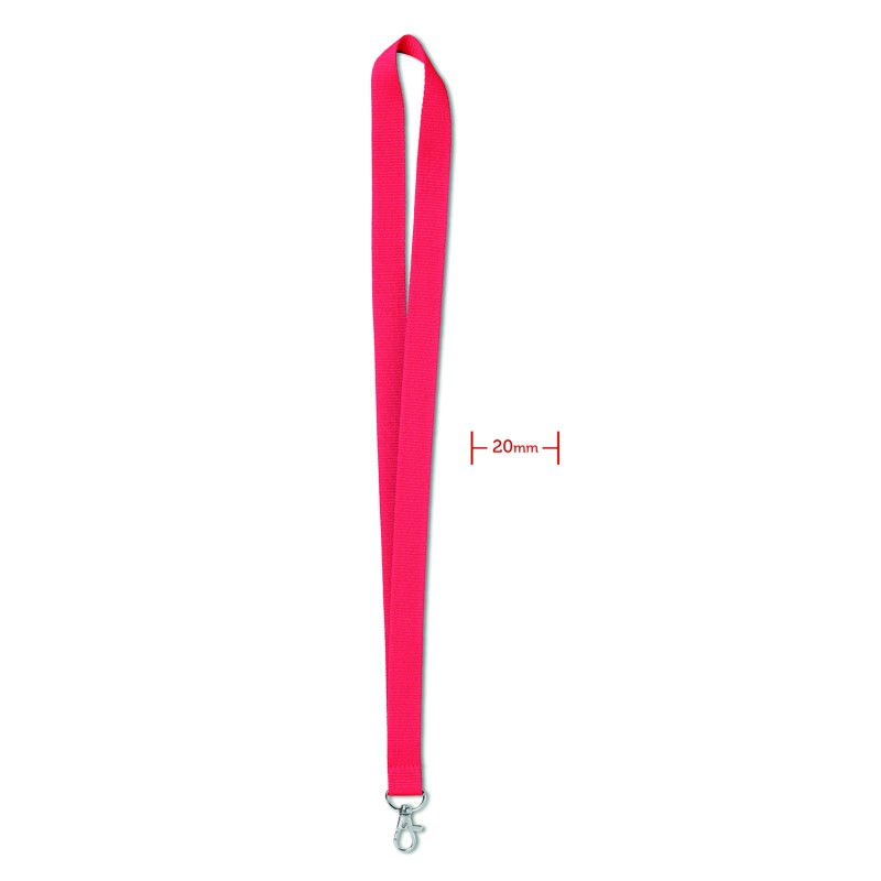 Lanyard con gancho de metal Simple Lany 20 mm